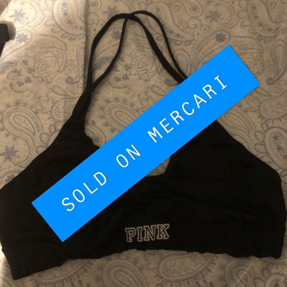 NWOT PINK Victoria Ｓｅｃｒｅｔ sports bra